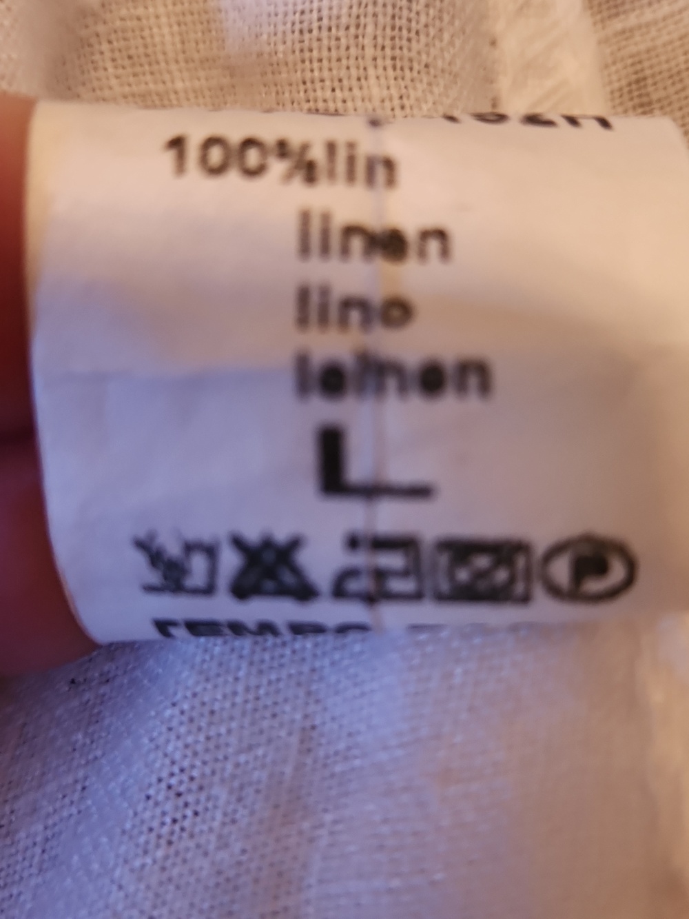 Lightweight White Linen Open-Front Women's Jacket - Picture 5 of 9